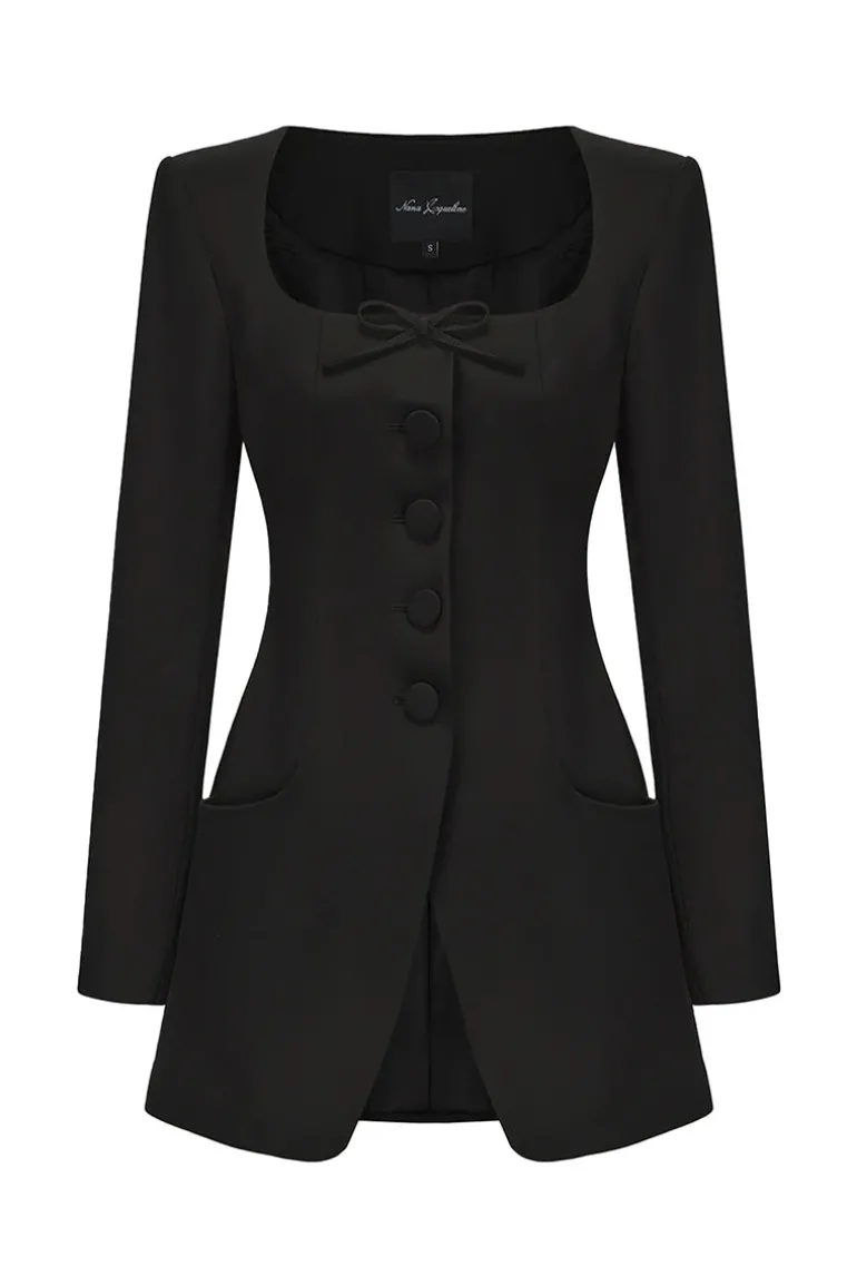 Blazers<CULT MIA TIFFANI BLAZER IN Black