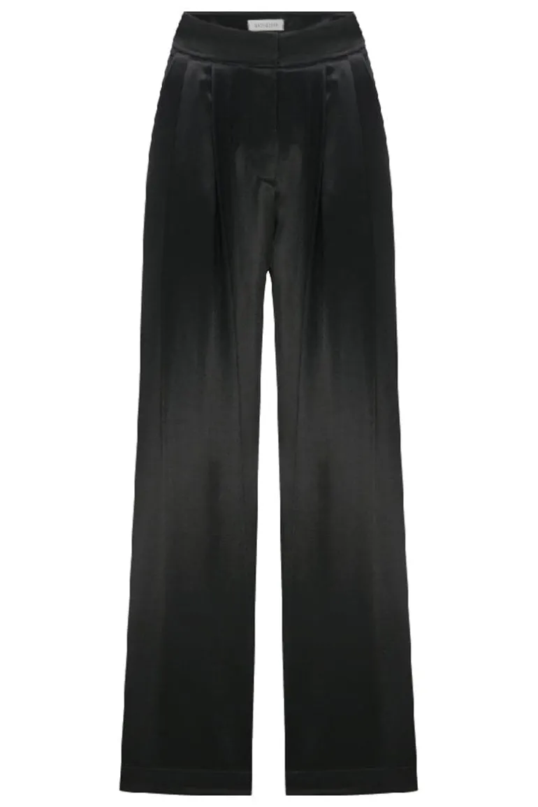 Pants<CULT MIA TINA SATIN PANTS Black