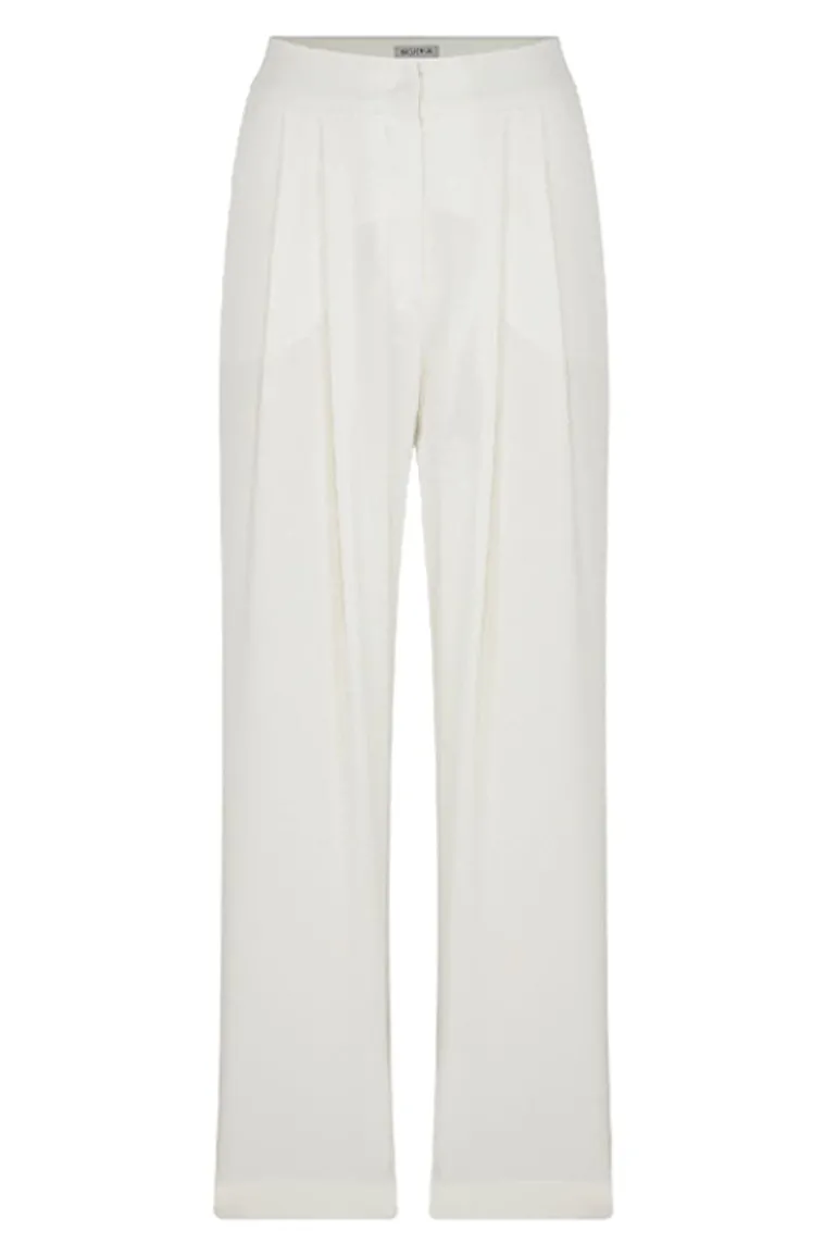 Pants<CULT MIA TINA CREPE PANTS Blanche