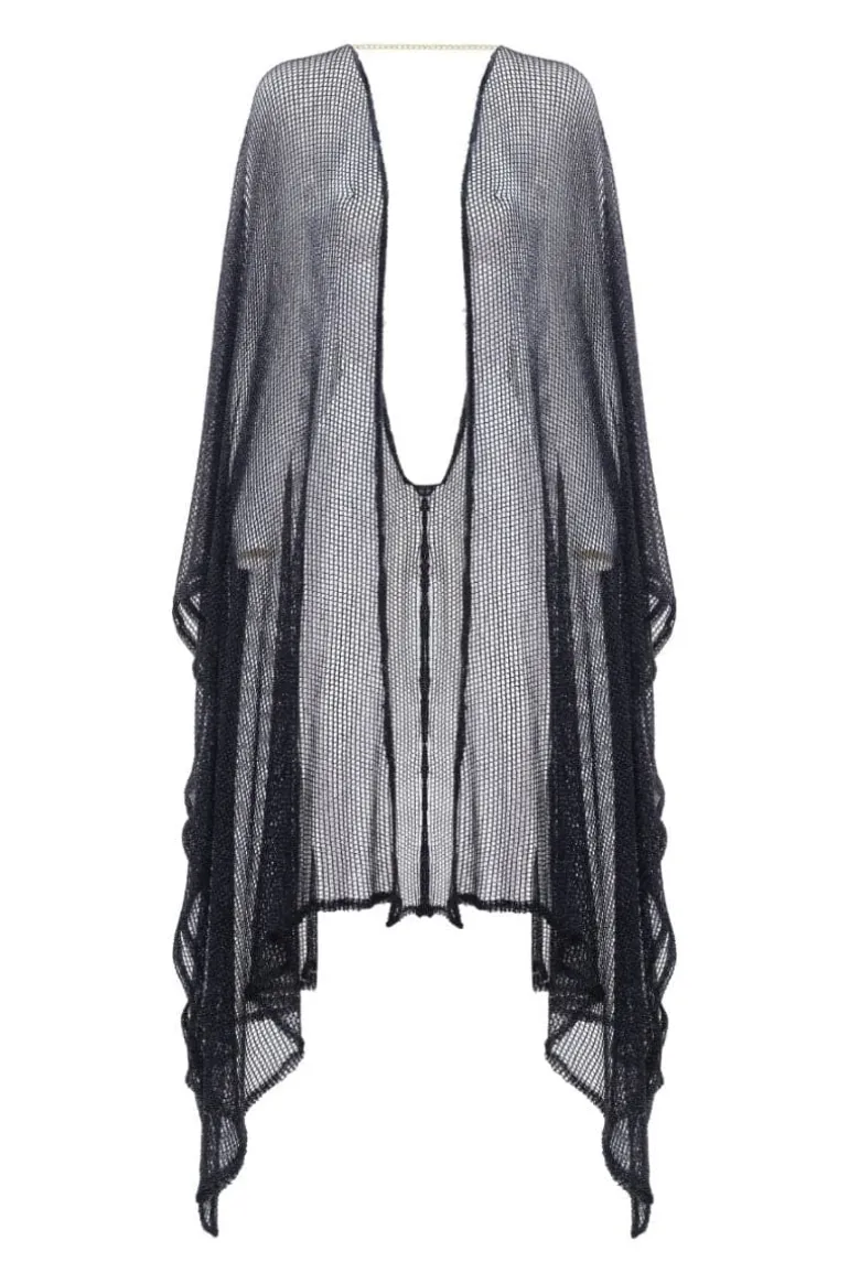 Swimwear<CULT MIA TIYE BEACH COVER UP Black