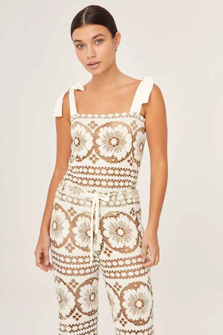 Tops<CULT MIA TOP IN AMORE White