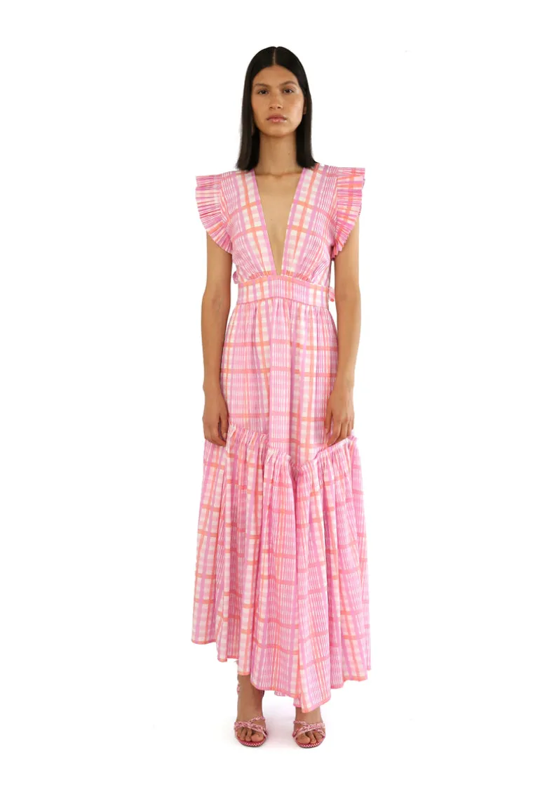 Dresses<CULT MIA TOTORA MIDI DRESS IN PRINT Loto