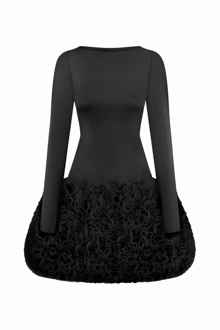 Dresses | Mini Dresses<CULT MIA TULLIA MINI DRESS IN BLACK Midnight Black