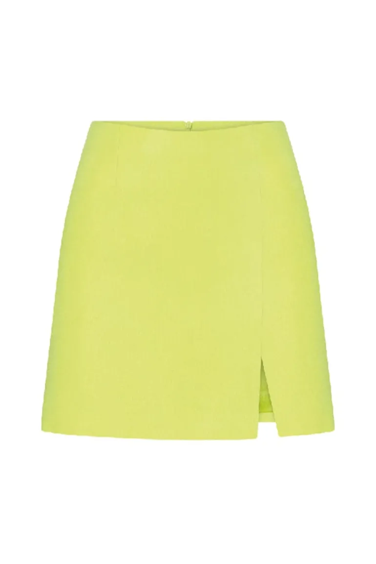 Skirts<CULT MIA VANCE MINI SKIRT Lime