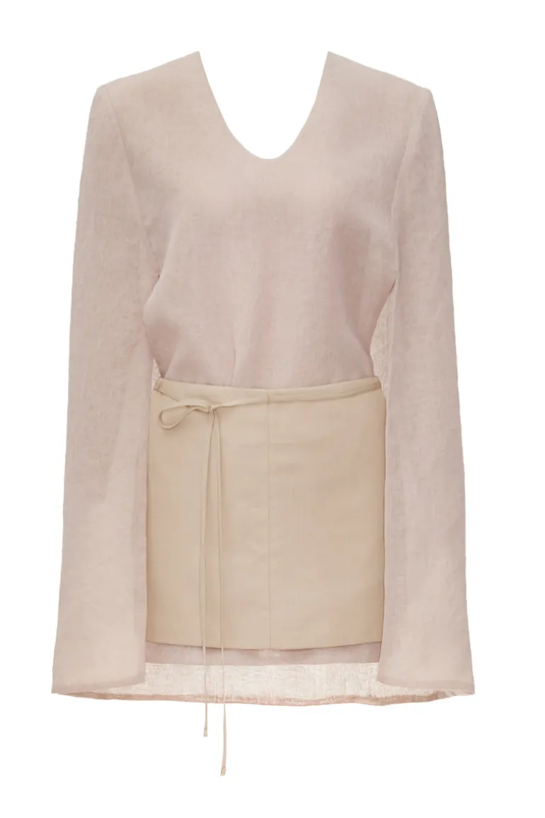 Outfit Sets<CULT MIA VAPORIZE SET IN Beige