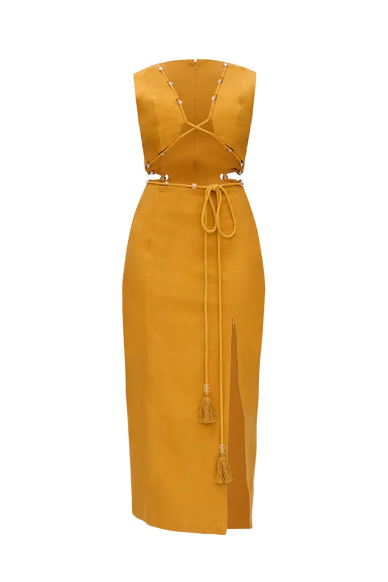 Dresses | Midi Dresses<CULT MIA VELA CUT OUT MIDI DRESS