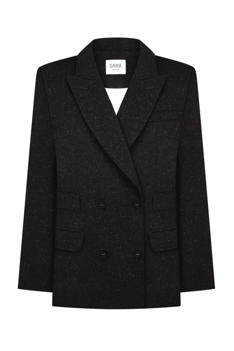 Coats<CULT MIA VENERA SUIT JACKET Black