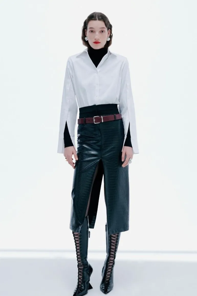 Skirts<CULT MIA VESPER SKIRT IN Black