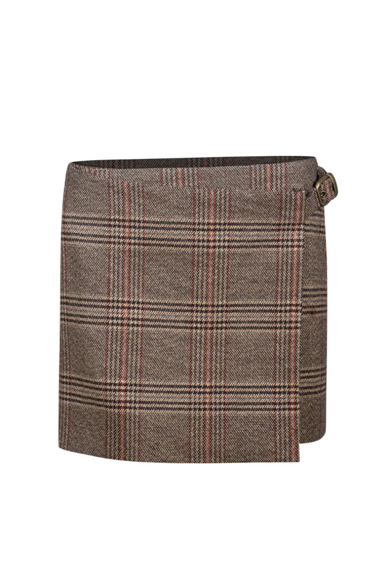 Skirts<CULT MIA VEZANNO MINI SKIRT Brown