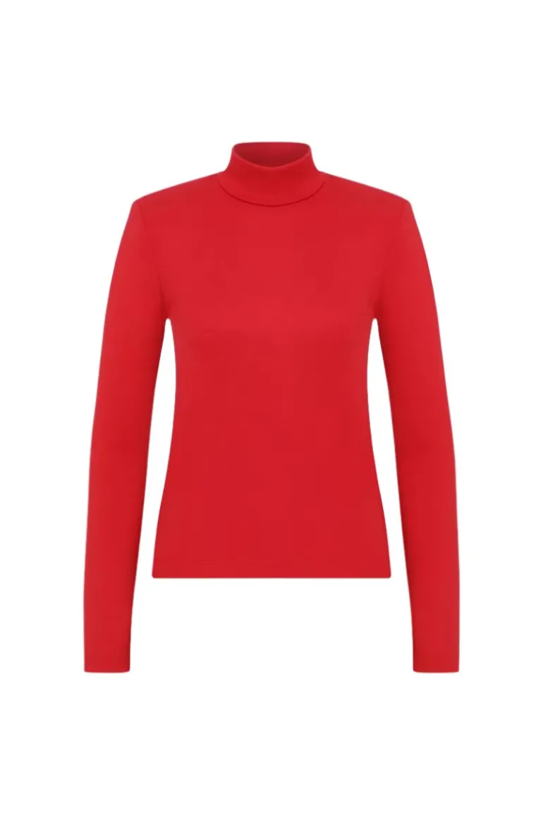 Tops<CULT MIA VIA TOP IN Red