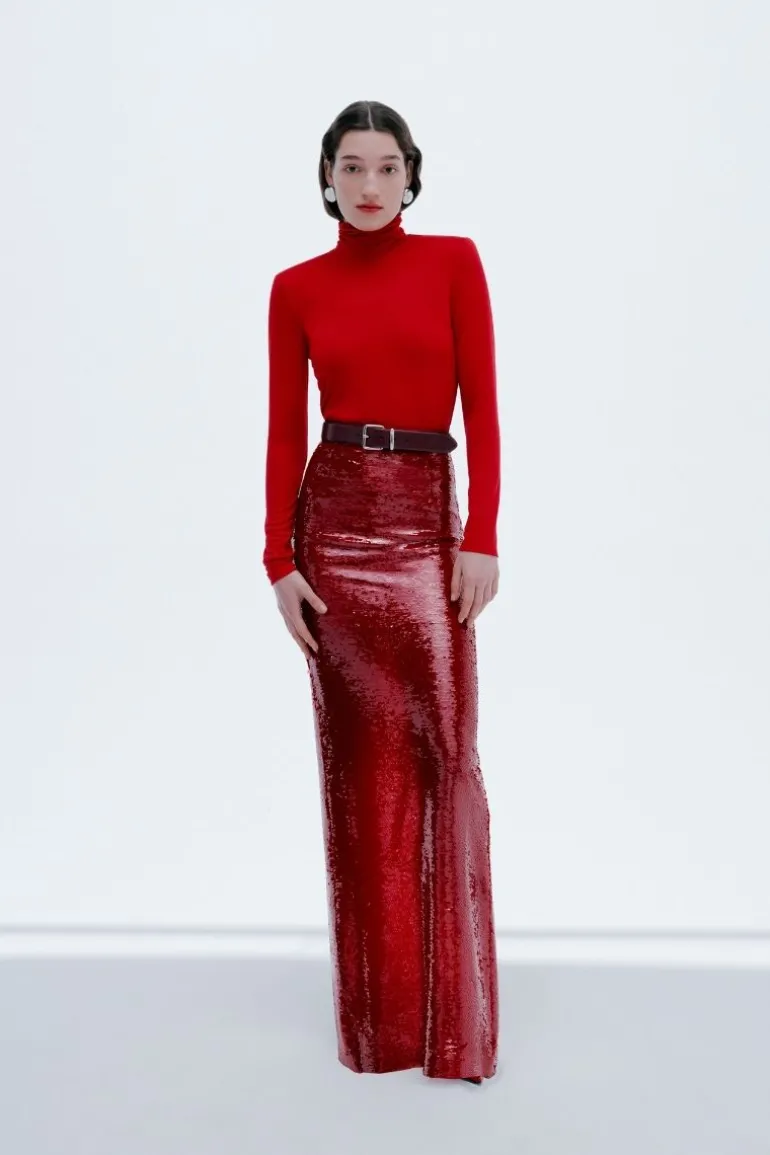 Tops<CULT MIA VIA TOP IN Red