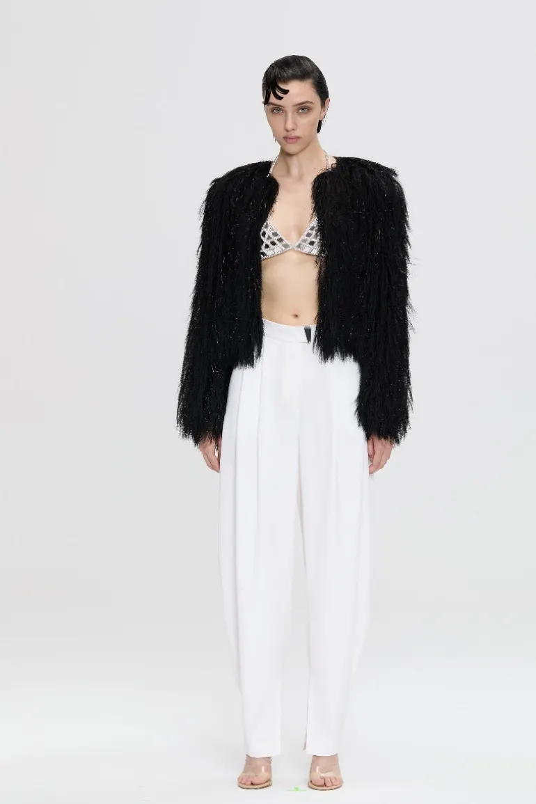 Pants<CULT MIA WATER LILY TROUSERS White