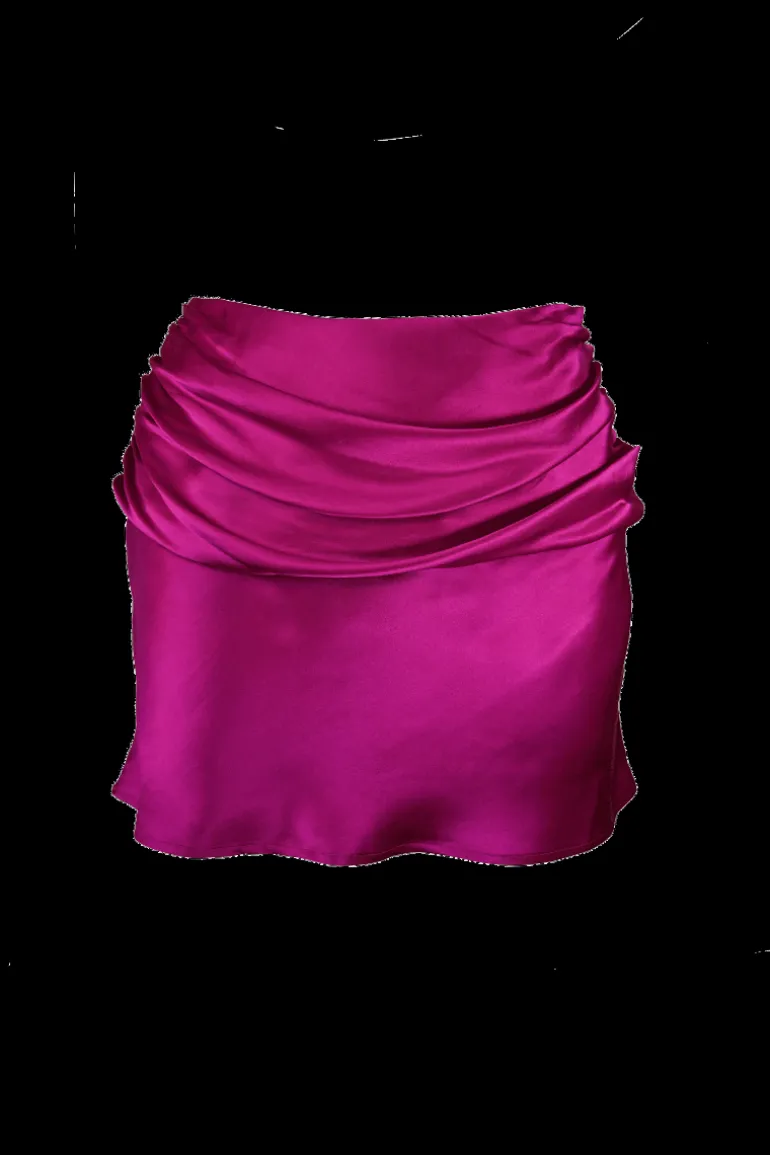 Skirts<CULT MIA WAVE SKIRT IN Fuchsia