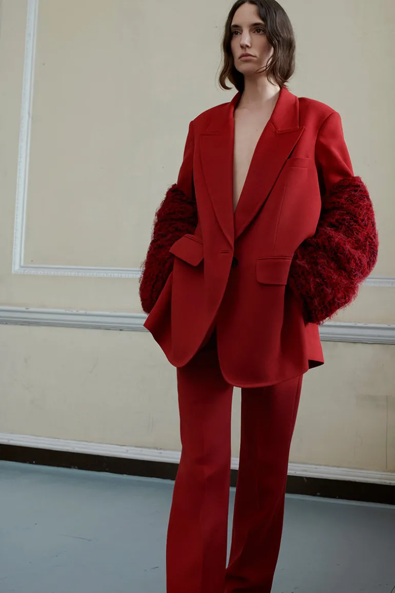 Blazers<CULT MIA WELBECK STREET OVERSIZED BLAZER IN Pillarbox Red