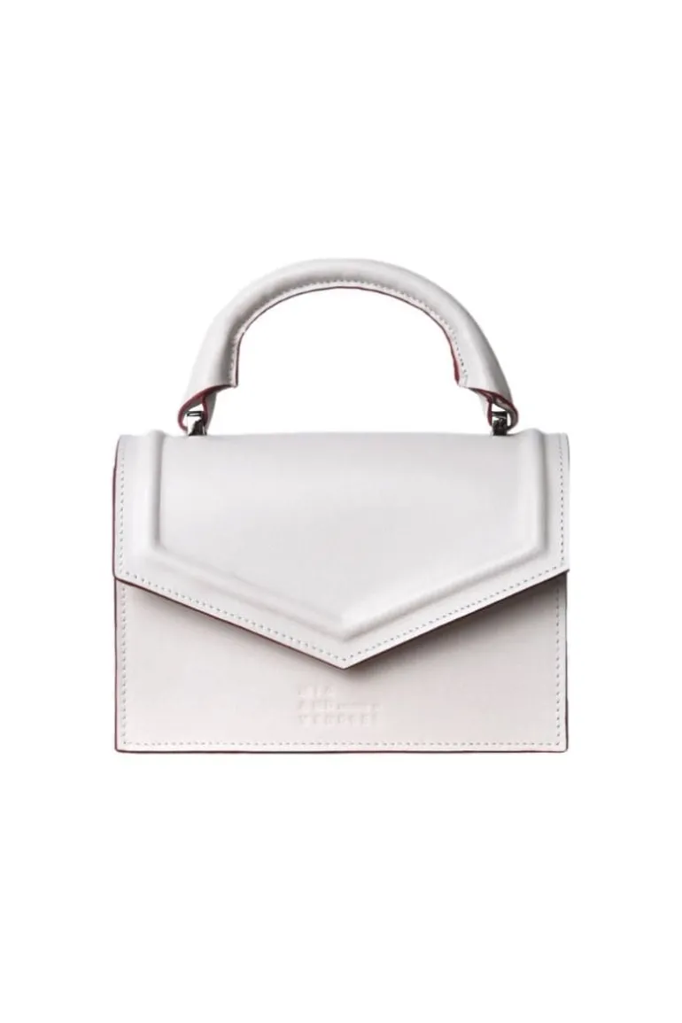 Top Handle Bags<CULT MIA ALEX COLLECTION MINI TOP HANDLE BAG White