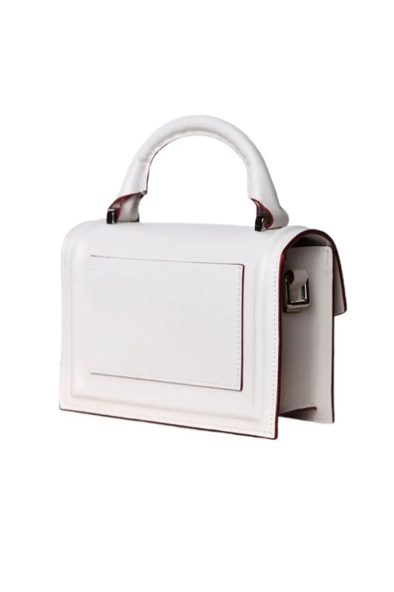 Top Handle Bags<CULT MIA ALEX COLLECTION MINI TOP HANDLE BAG White