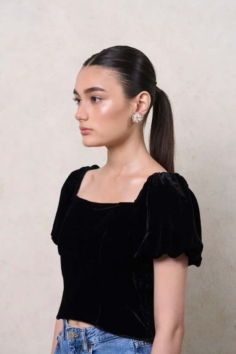 Earrings<CULT MIA GELA EARRINGS White