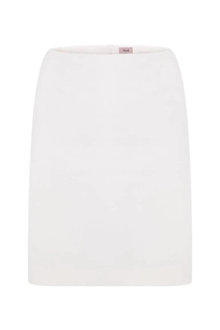 Skirts<CULT MIA LOW-RISE TUBE MINI SKIRT White