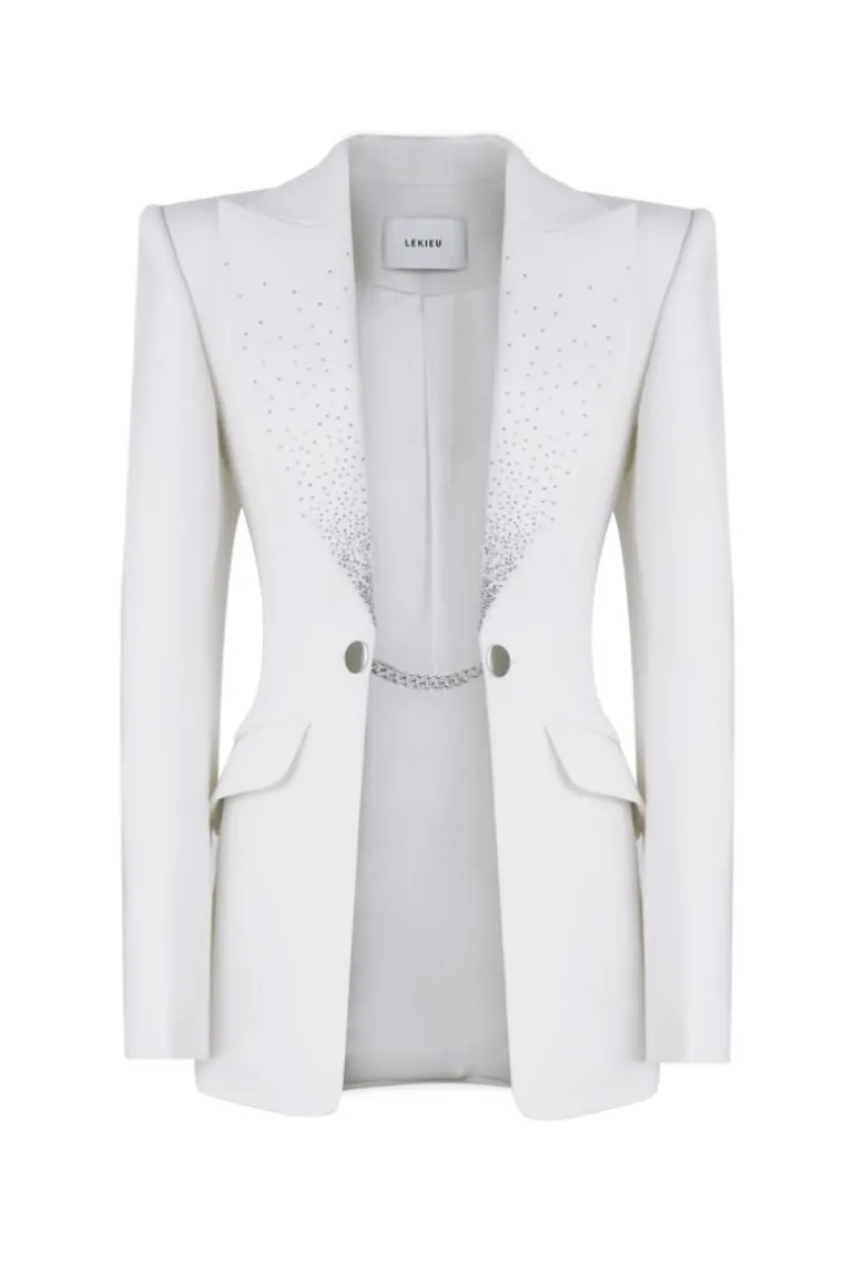 Blazers<CULT MIA WINDSOR JACKET White
