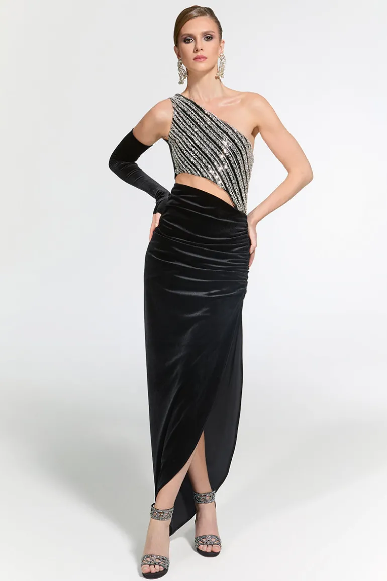 Dresses | Midi Dresses<CULT MIA WINTER PALACE DRESS Black