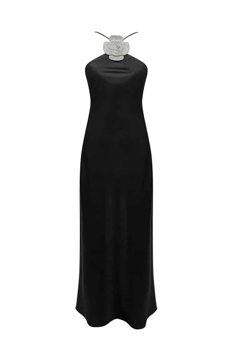 Dresses | Midi Dresses<CULT MIA WITSY ROSE MAXI DRESS Midnight Black