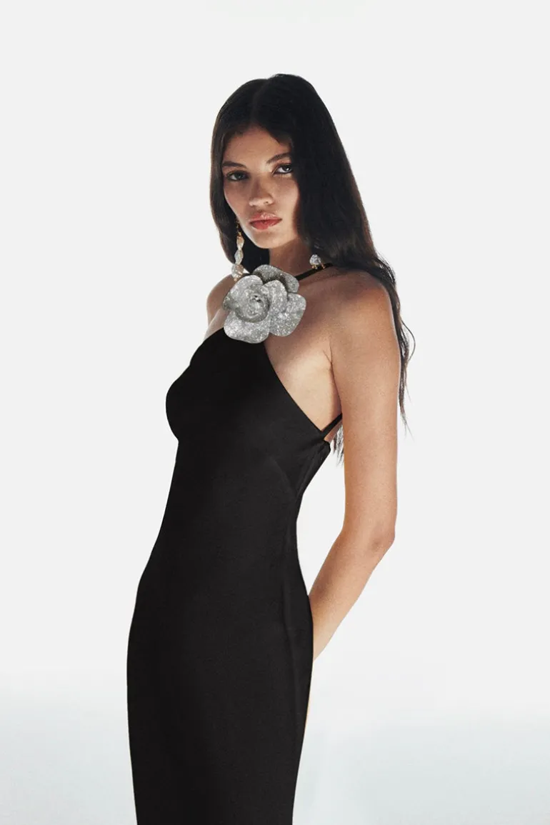 Dresses | Midi Dresses<CULT MIA WITSY ROSE MAXI DRESS Midnight Black