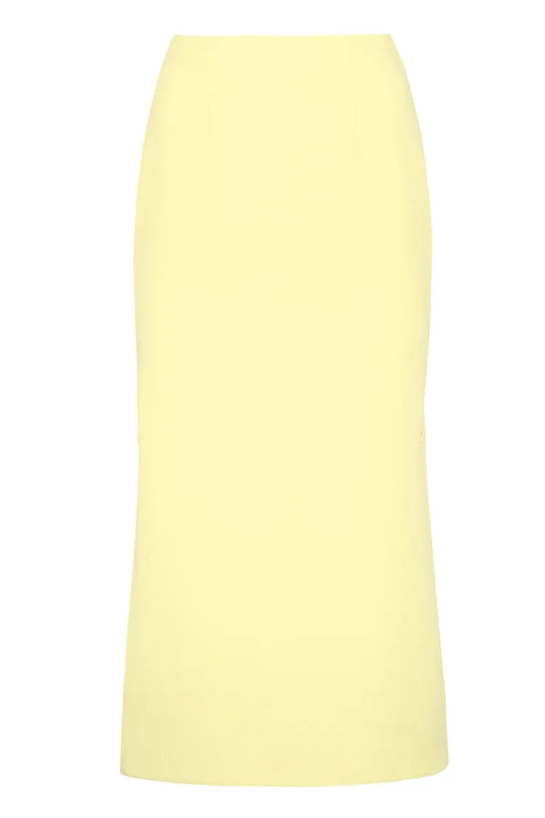 Skirts<CULT MIA MIDI SKIRT Yellow