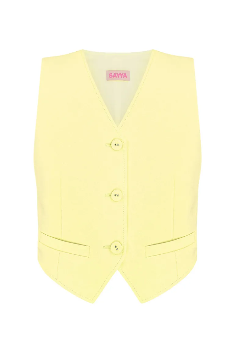Tops<CULT MIA VEST Yellow