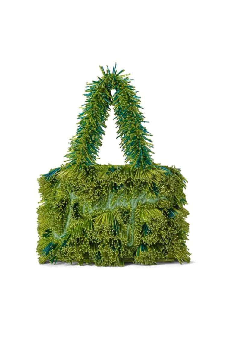 Top Handle Bags<CULT MIA ZAZA LARGE IN GREEN Green Mix