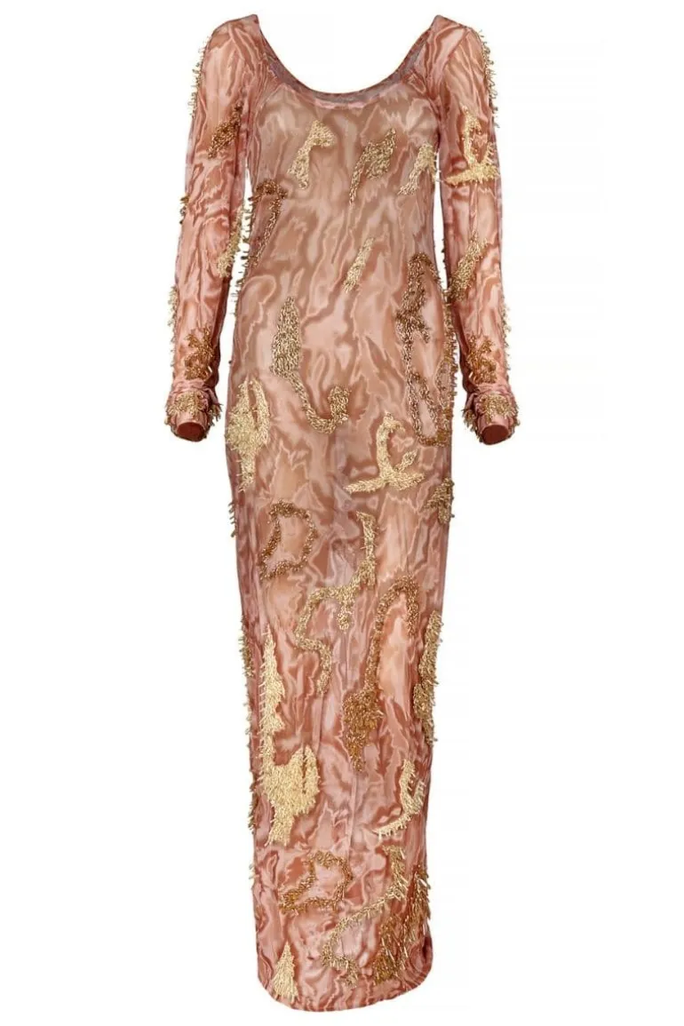 Dresses | Midi Dresses<CULT MIA ZUSI KIMI MIDI DRESS Nude/Champagne